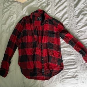 A&F flannel, size XS